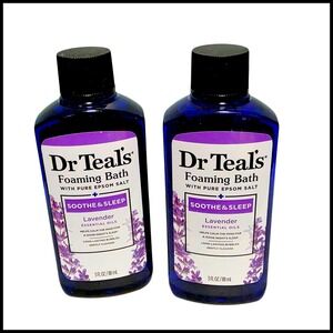 2 x Dr Teal's Soothe & Sleep Foaming Bath with Pure Epsom Salt